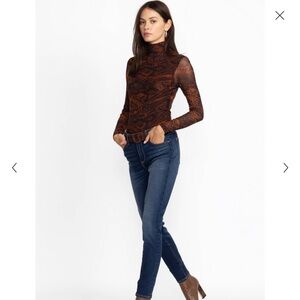 NWT Johnny Was Skinny Jeans - Darkwash